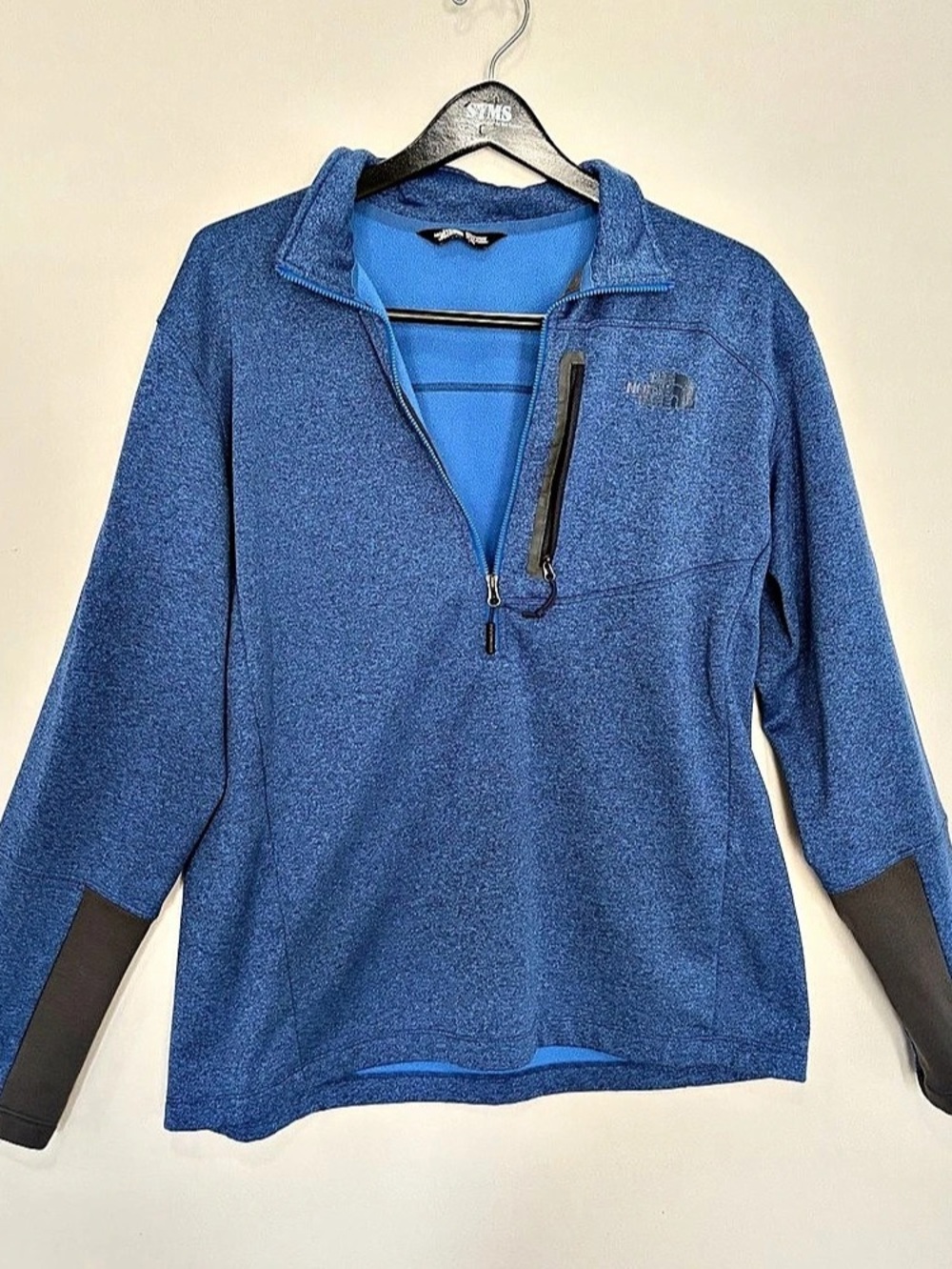 The North Face Canyonlands 1/2 Zip Fleece Pullover Men's XL Blue Gorpcore Hiking